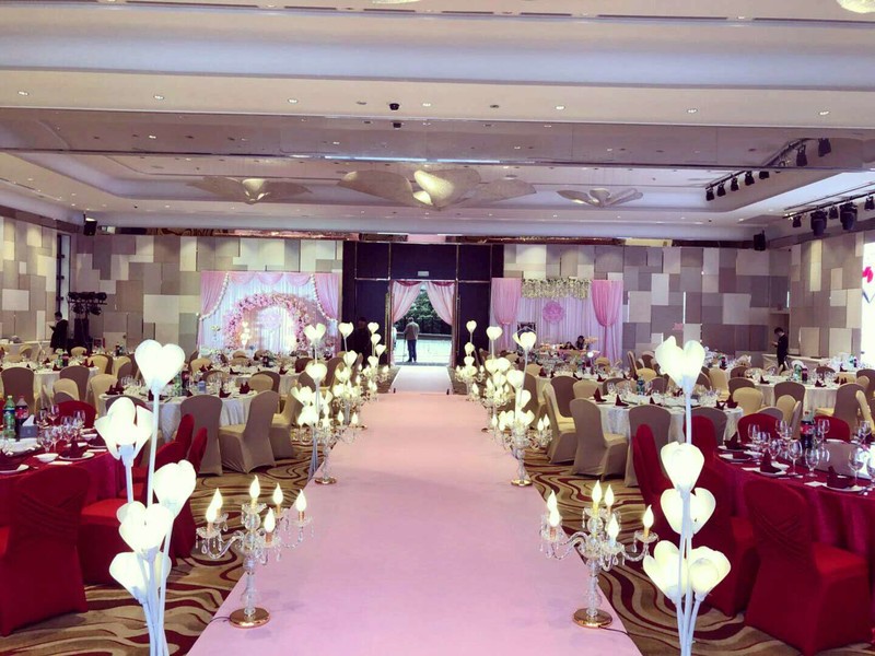 一条龙仿真花布置婚礼策划套餐