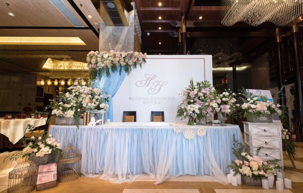 幸福时光粉白色婚礼策划